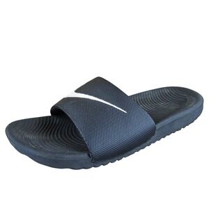 Nike Slide‎  Boys Y 4 M Sandal Black Synthetic Skuo